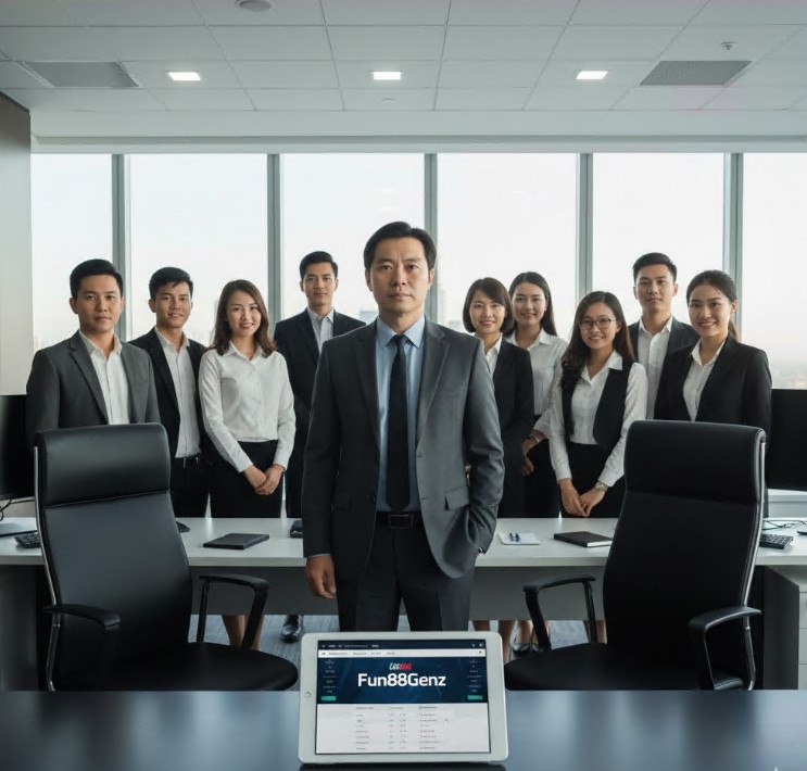 CEO Hoàng Gia Tuệ cùng đội ngũ của mình