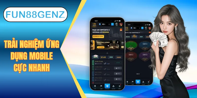 Trải nghiệm trên ứng dụng mobile tiện lợi